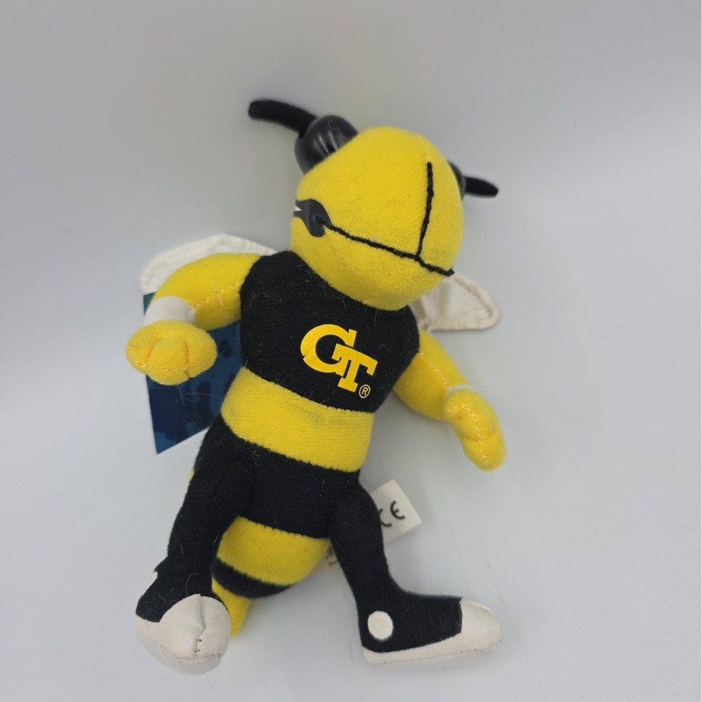 Georgia Tech Yellow Jackets Buzz Mascot Factory Plush Toy 6"